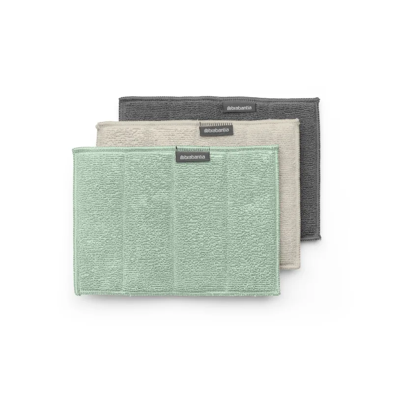 Brabantia - Tres almohadillas de microfibra para limpiar SinkSide Brabantia.