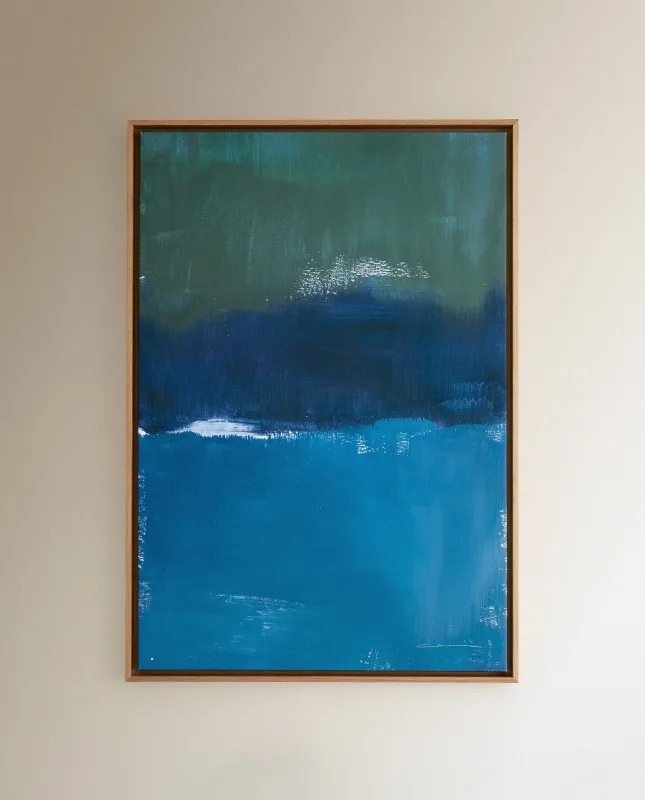 El Corte Inglés - Cuadro Ritmo Azul.