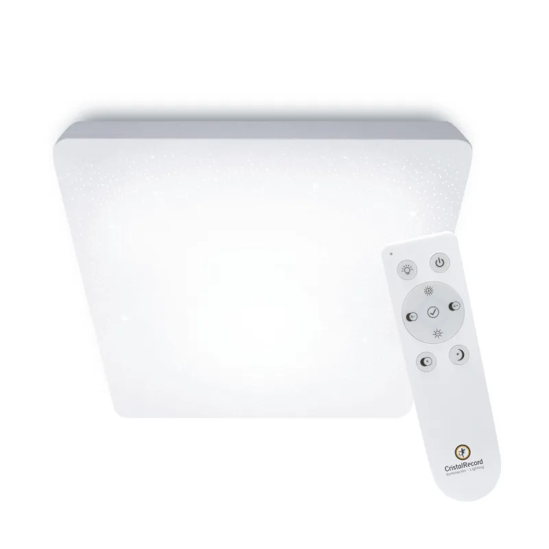 CRISTALRECORD - Plafón LED cuadrado Server 42 W 2700 lm.