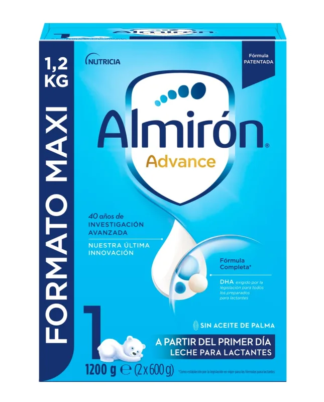 Almirón Advance - Leche de inicio 1 1,2 kg Almirón Advance.