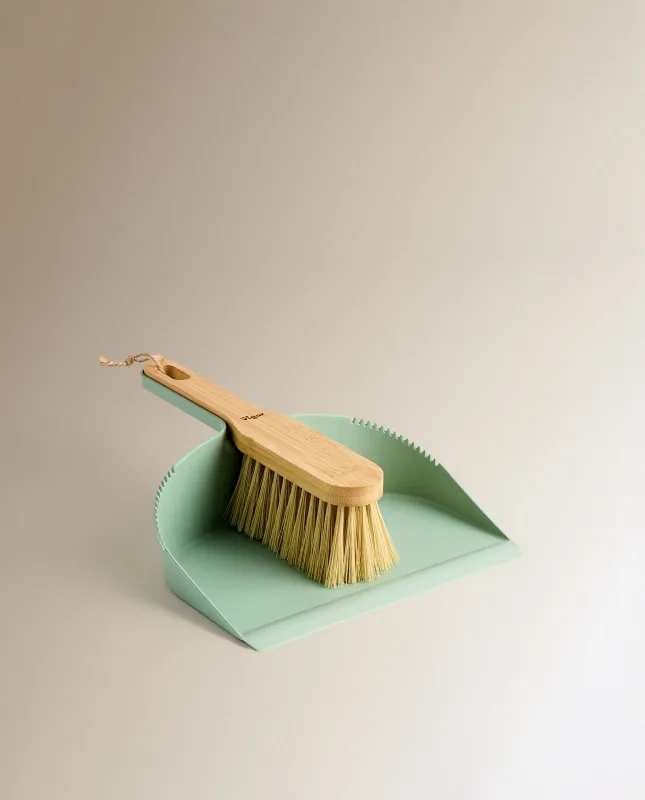 El Corte Inglés - Set de cepillo y recogedor Handy Bambú Zeronline.