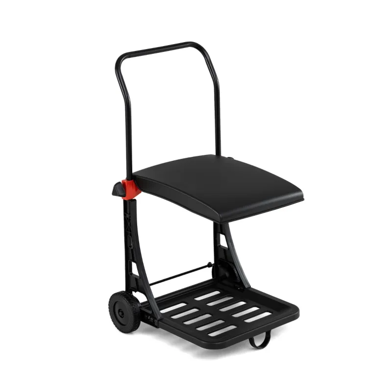 Costway Carro para Bolsas de Basura con Ruedas Tapa Altura Ajustable Estructura de Metal para Jardín Césped Interior Exterior