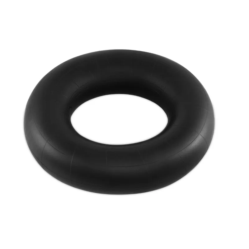 Costway Tubo Inflable de Caucho Resistente para Nieve y Río con Tapa de Válvula Grado Comercial para Trineo Flotador y Rafting 93cm Negro