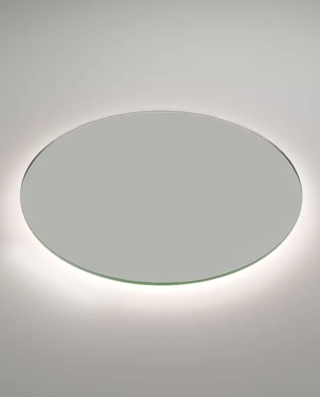 Ledimex - Espejo de baño rendondo luz fría Oporto Ledimex.