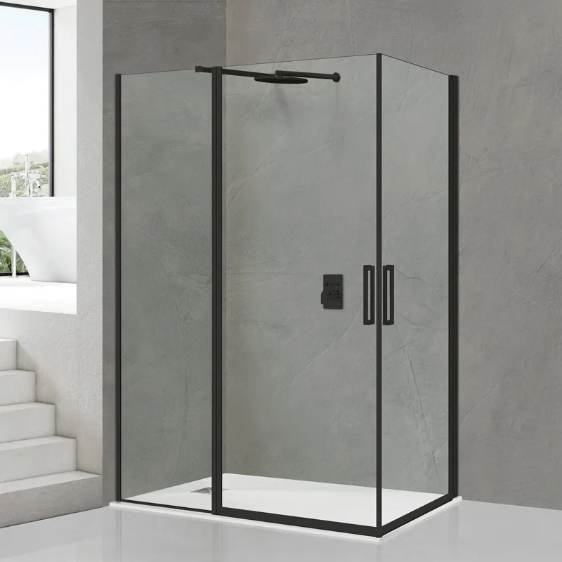 Ibermampara - Mampara de ducha angular Arizona Angular Articulada Ibermampara.