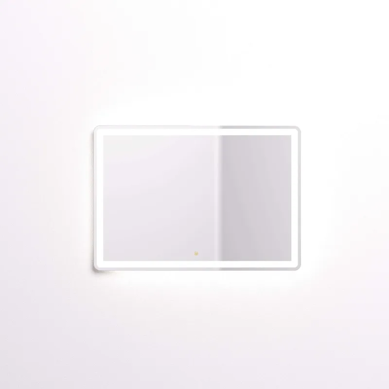 Manillons Torrent - Espejo de baño con luz LED frontal y perimetral Ondra PLUS Manillons Torrent.