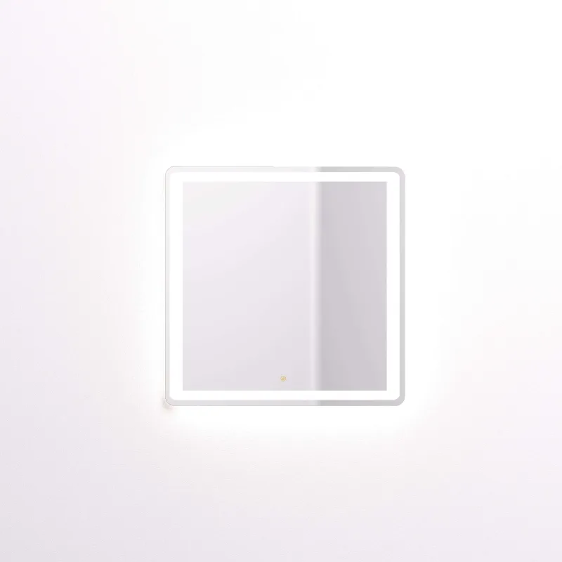 Manillons Torrent - Espejo de baño con luz LED frontal y perimetral Ondra PLUS Manillons Torrent.