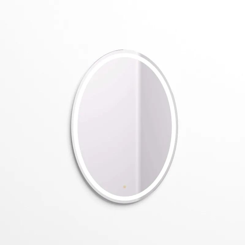 Manillons Torrent - Espejo de baño oval con antivaho y LED Oval Manillons Torrent.