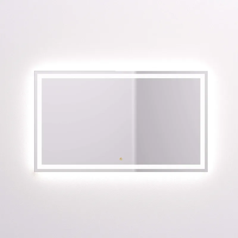 Manillons Torrent - Espejo de baño con luz LED frontal y retroiluminada Bria PLUS Manillons Torrent.