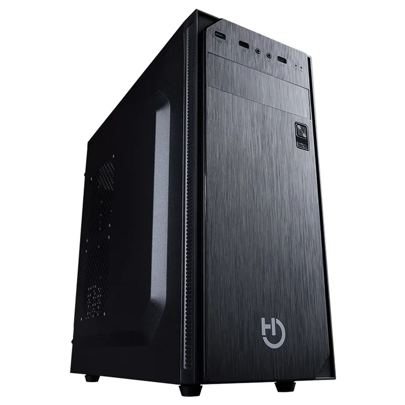 Hiditec Pack Torre PC ATX KLYP PSU y Fuente de Alimentación PSU 500W | Formato ATX | Diseño Resistente y Robusto | Materiales de Calidad