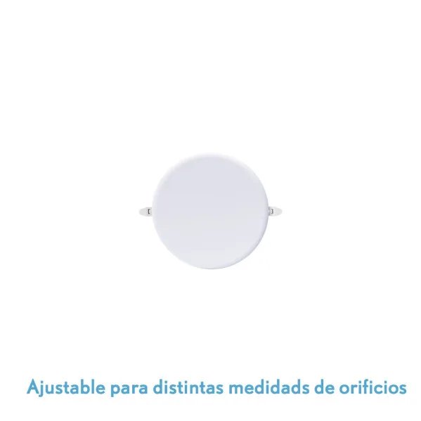 Downlight led smd migmatita 9w 6500k blanco 900lm 2x9x9 cm corte ajustable (5-7,5)