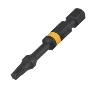 DeWalt DT70568T torsion bit impacto fijo T20 85 mm, set de 2 unidades, ideal para atornilladores de impacto, alta resistencia al desgaste, rendimiento superior en trabajos intensivos.