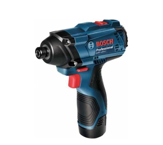 Bosch Professional GDR 120-LI Atornillador de impacto a batería (2x1,5Ah; case) /06019F0001