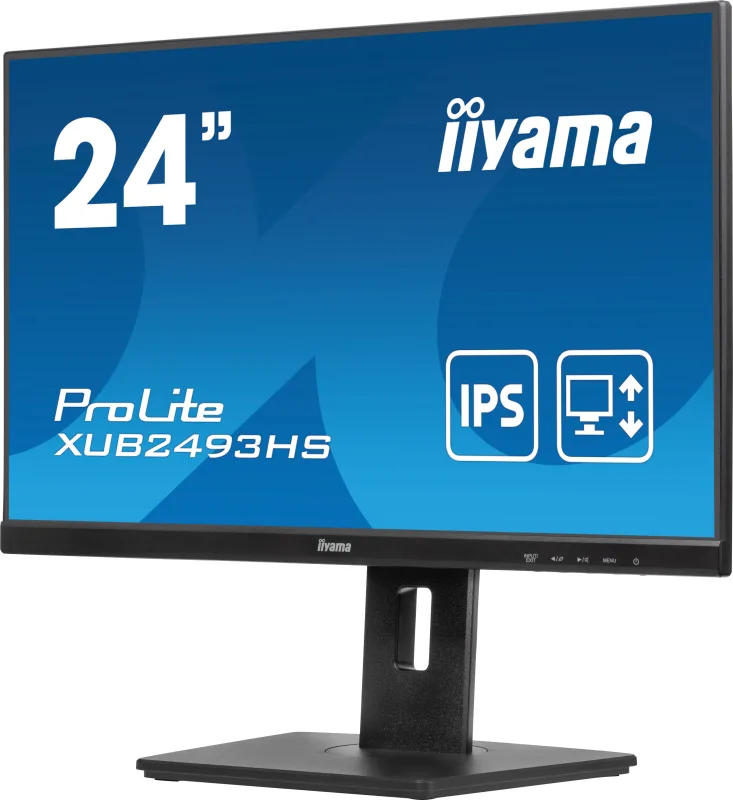 iiyama ProLite XUB2493HS-B6 pantalla para PC 60,5 cm (23.8") 1920 x 1080 Pixeles Full HD LED Negro