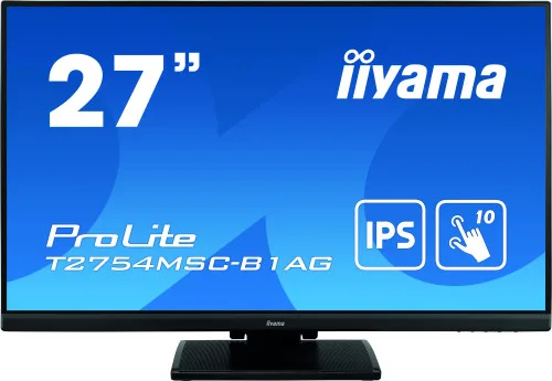 iiyama ProLite T2754MSC-B1AG pantalla para PC 68,6 cm (27") 1920 x 1080 Pixeles Full HD LED Pantalla táctil Multi-usuario Negro