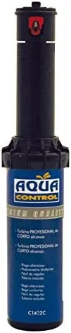 Aqua Control C14325 - Turbina de riego PRO02. Radio de riego regulable de 5 a 9 metros