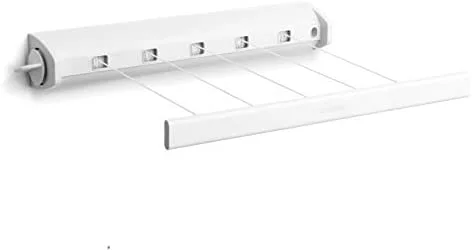 Brabantia 385728 secadora Wall-mountable rack Blanco
