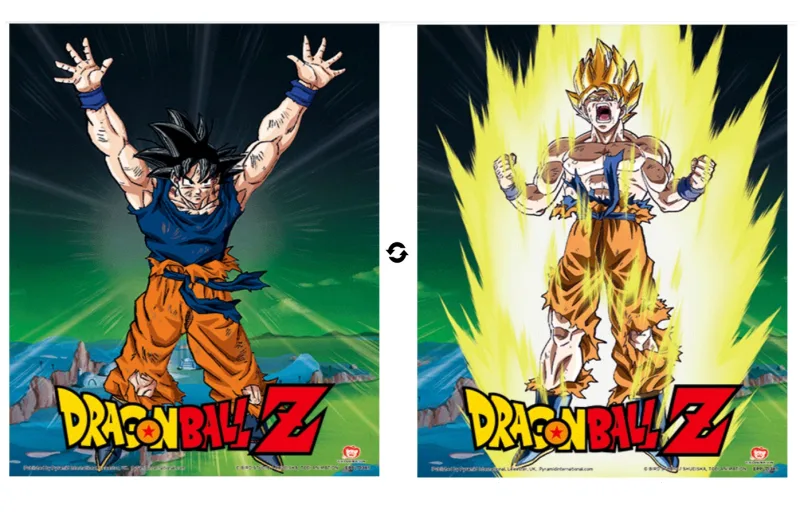 Pyramid International DRAGON BALL Z - POSTER 3D POWER LEVELS INCREASED
