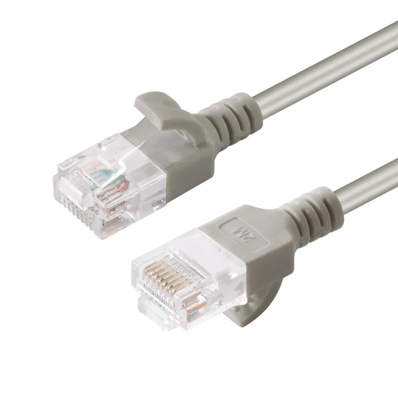 Microconnect V-UTP6A0015-SLIM cable de red Gris 0,15 m Cat6a U/UTP (UTP)
