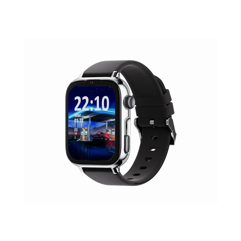 SaveFamily SaveWatch Plus 2 4,7 cm (1.85") AMOLED Digital 410 x 502 Pixeles Pantalla táctil 4G Plata Wifi GPS (satélite)