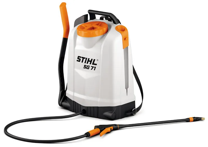 Stihl 42550194970 SG 71 - Pulverizador Manual (40 x 40 x 80 cm), Color Plateado