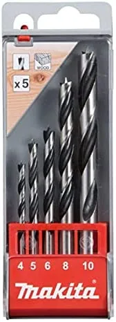 Makita D-72861 - Juego de brocas para madera (5 piezas)