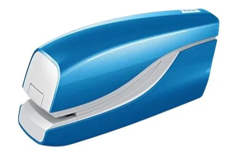 Petrus Grapadora petrus electrica e-310 wow azul metalizado capacidad 12 hojas usa grapa nº 10