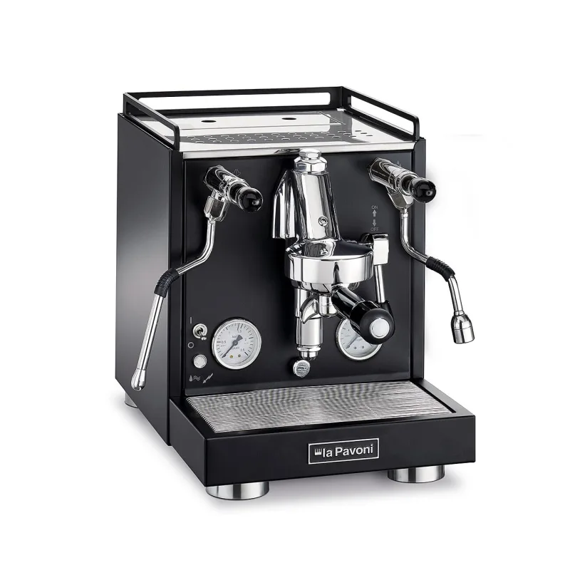 La Pavoni LPSCVB01EU, Semi-Professional Coffee Machine Cellini Evolution, Black mat