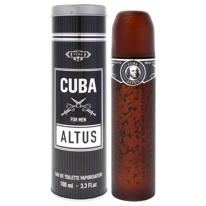 Cuba Altus by Cuba for Men - Spray EDT de 3,3 oz