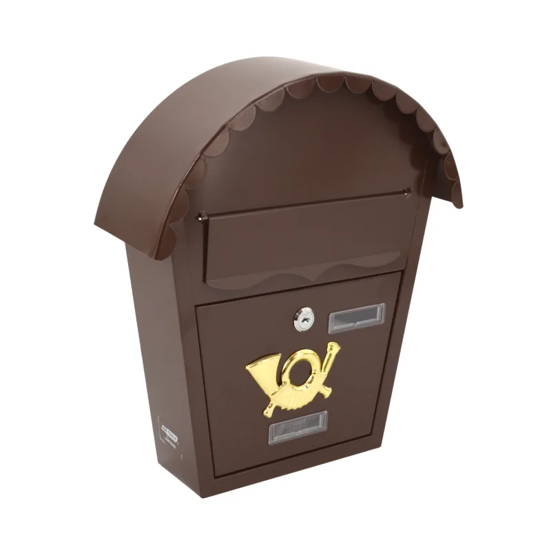 Awtools skrzynka na listy brąz 19 / 320x370x100mm