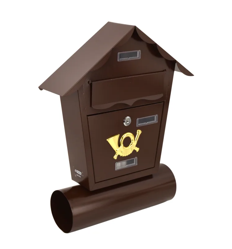 Awtools skrzynka na listy brązowy 16 / 370x470x100mm