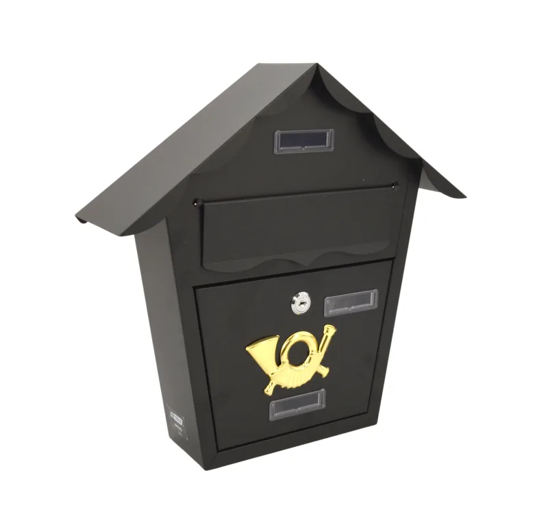 Awtools skrzynka na listy czarny 11 / 370x365x100mm