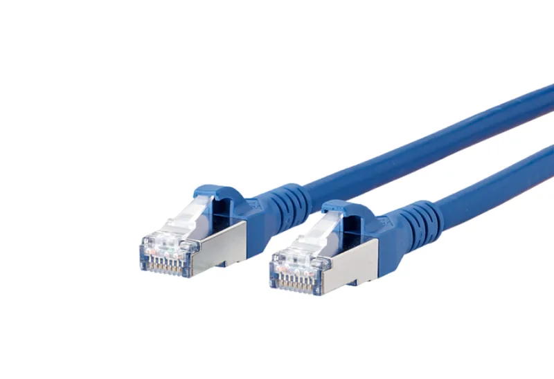 METZ CONNECT 1308452044-E cable de red Azul 2 m Cat6a S/FTP (S-STP)