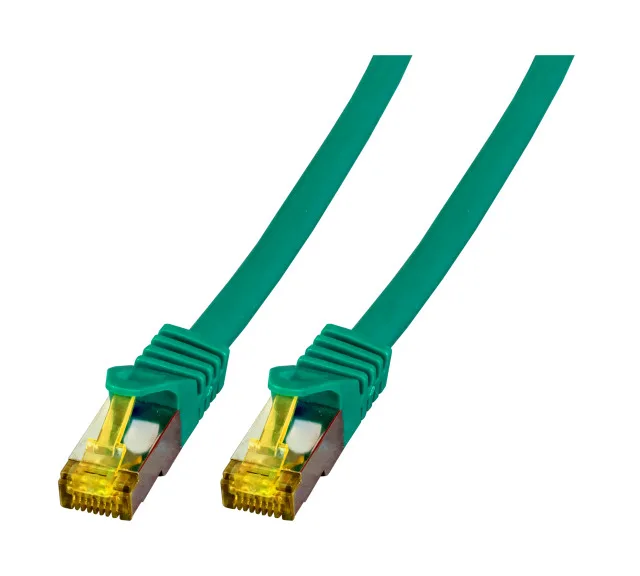 EFB Elektronik S/FTP Cat.6A LSZH 3m cable de red Verde Cat6a S/FTP (S-STP)